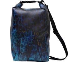 Drybag Droogtas, rugzak, roltop, waterdicht, van zeildoek, tas voor SUP, surfen, kajakken, outdoor, design pantera