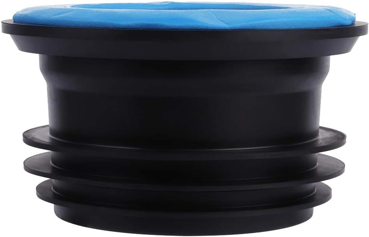 Universele Wc-afvoer geurbestendige flens afvoerpijppakking stevige wastafelpakking elastische badkamer kraan reparatieset — afbeelding 1