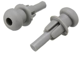 Dailygoods- Pakketclips 2 Stuks - Grijze Plastic Clips - Geschikt voor Citroen Saxo C2/C3 - Xsara Picasso - Voor Bagageplank - Makkelijk te Monteren - Bagageclips — thumbnail 4