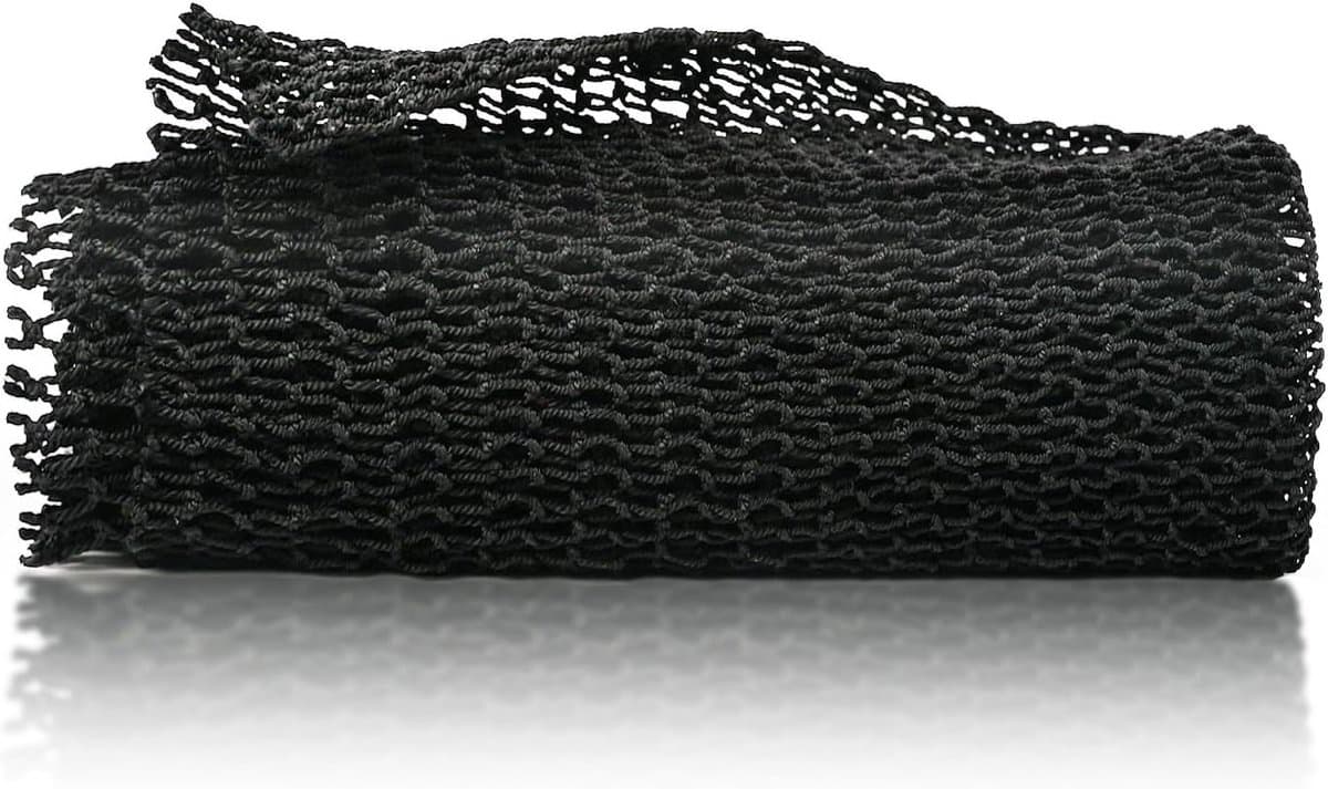 Langwerpige Bad Spons met Knopen, Afrikaanse Wasnet, Exfoliërende Douche Spons, Rug Scrubber, Huidverzachter, Rekbaar tot 160 cm, Ideaal voor Diepe Reiniging en Massage — afbeelding 1