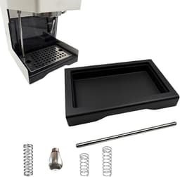Lage lekbak - Koffiemachine bak - Koffie zetten - Met OPV-veren - 22 x 14 x 3 cm - Zwart — thumbnail 2