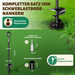 Omgoods - Set van 8 Grondankers voor Trampolines en Tenten — thumbnail 3