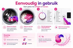 FashFresh Wascapsules 100 - Hypoallergeen - Wit/bont/donker - 15-90°C — thumbnail 2