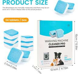 SnelShoppen - Wasmachinereinigingstabletten 48 stuks - Extra Sterk tegen Geur en Kalk - Dieptereiniging voor Hygiënische Wasmachine - Ideaal voor Huis — thumbnail 5