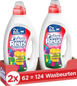 Color Reus Ultra Concentrated Gel Wasmiddel | 2 x 62 wasbeurten | 124 wasbeurten | Voordeelverpakking — thumbnail 1