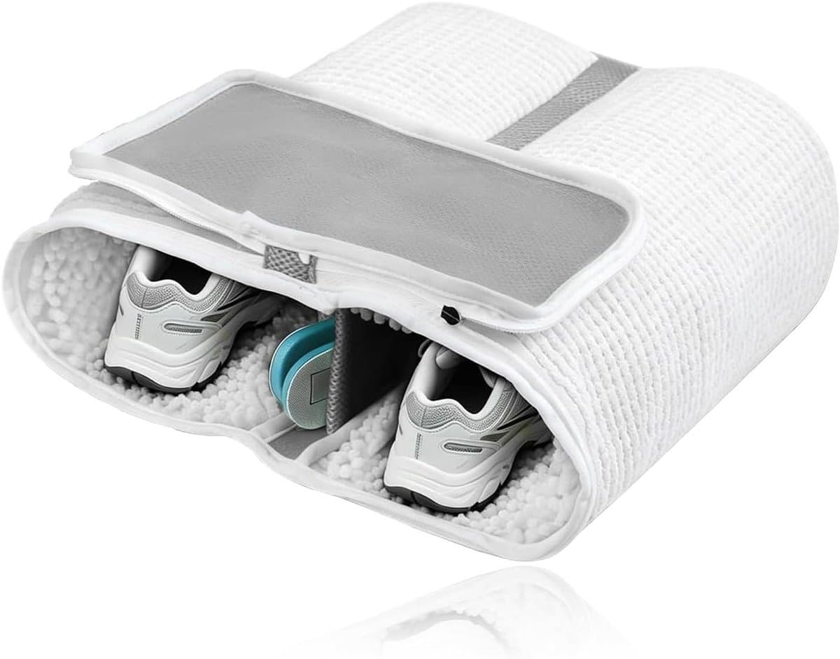 Waszak voor Sneakers en Schoenen XL met Extra Reinigingsvak voor Zolen, Anti-Deformatie en Duurzaam Ontwerp — afbeelding 1