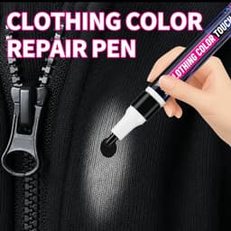 Zwarte Kleding Reparatiestift Textielstift Stift – Corrigeert Chloorvlekken, Verkleuring & Slijtage – Sneldrogend — thumbnail 1