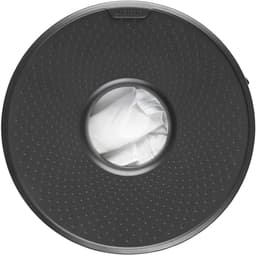 Wasbox, Kurken Deksel, Quick-Drop Opening, Uitneembare Waszak Klittenband, Machinewasbaar, Kunststof Onderkant, Ventilatiegaten, Corrosiebestendige Materialen, White, 60L — thumbnail 5