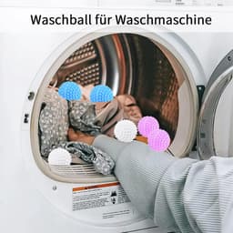 drogerballen voor wasdroger, 3 stuks wasbal voor wasmachine, drogerbal, herbruikbare drogerbal, droogballen, wasdrogerbal voor thuis, kleding reiniging — thumbnail 4