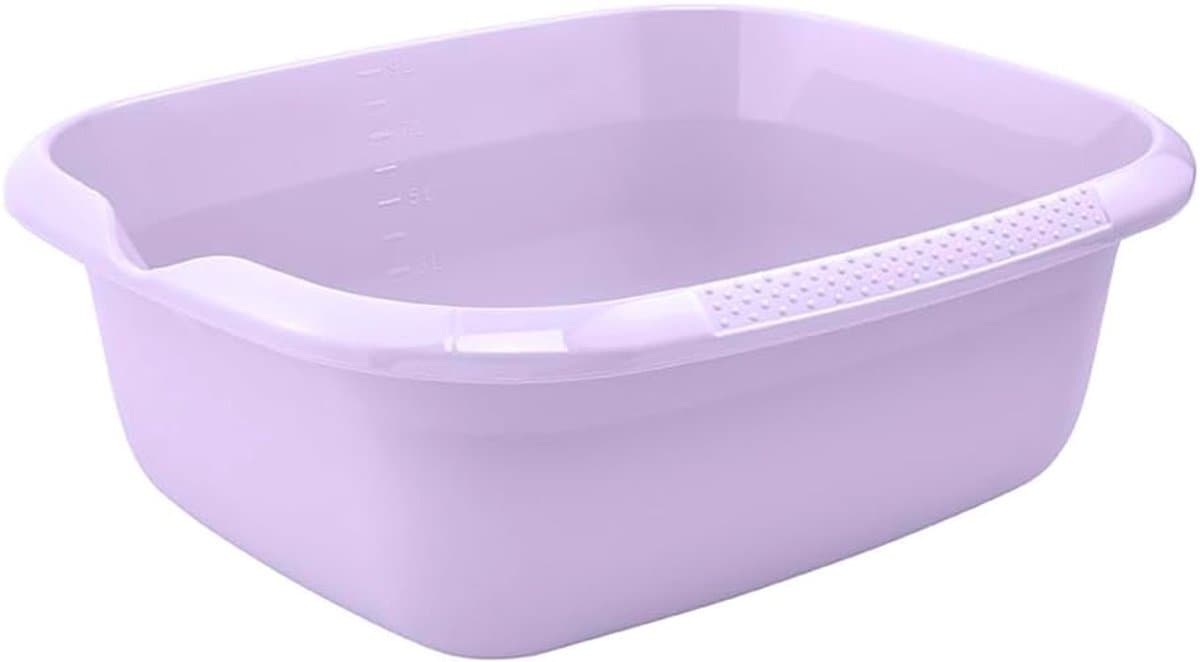 keeeper björk Universele bak met tuit, vierkant, 9 l, 38 x 32 x 14 cm, violet (zachtpaars) — afbeelding 1