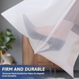 SnelShoppen - 5 delige wasnetten voor wasmachine, waszak met rits, waszakken voor lingerie, jassen, schoenen, bh's, sokken, babykleding, verschillende — thumbnail 2