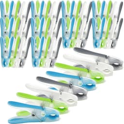 SnelShoppen - 48x Kledingknijpers met Soft Grip | Sterke Klemkracht voor Beddengoed, Kleding, Handdoeken en Textiel | Weerbestendige Klemmen voor Binn — thumbnail 1