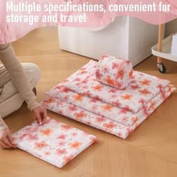 Set van 4 wasnetten met rits, herbruikbare waszakken voor delicate kleding, ideaal voor blouses, sokken en jassen in verschillende maten — thumbnail 4