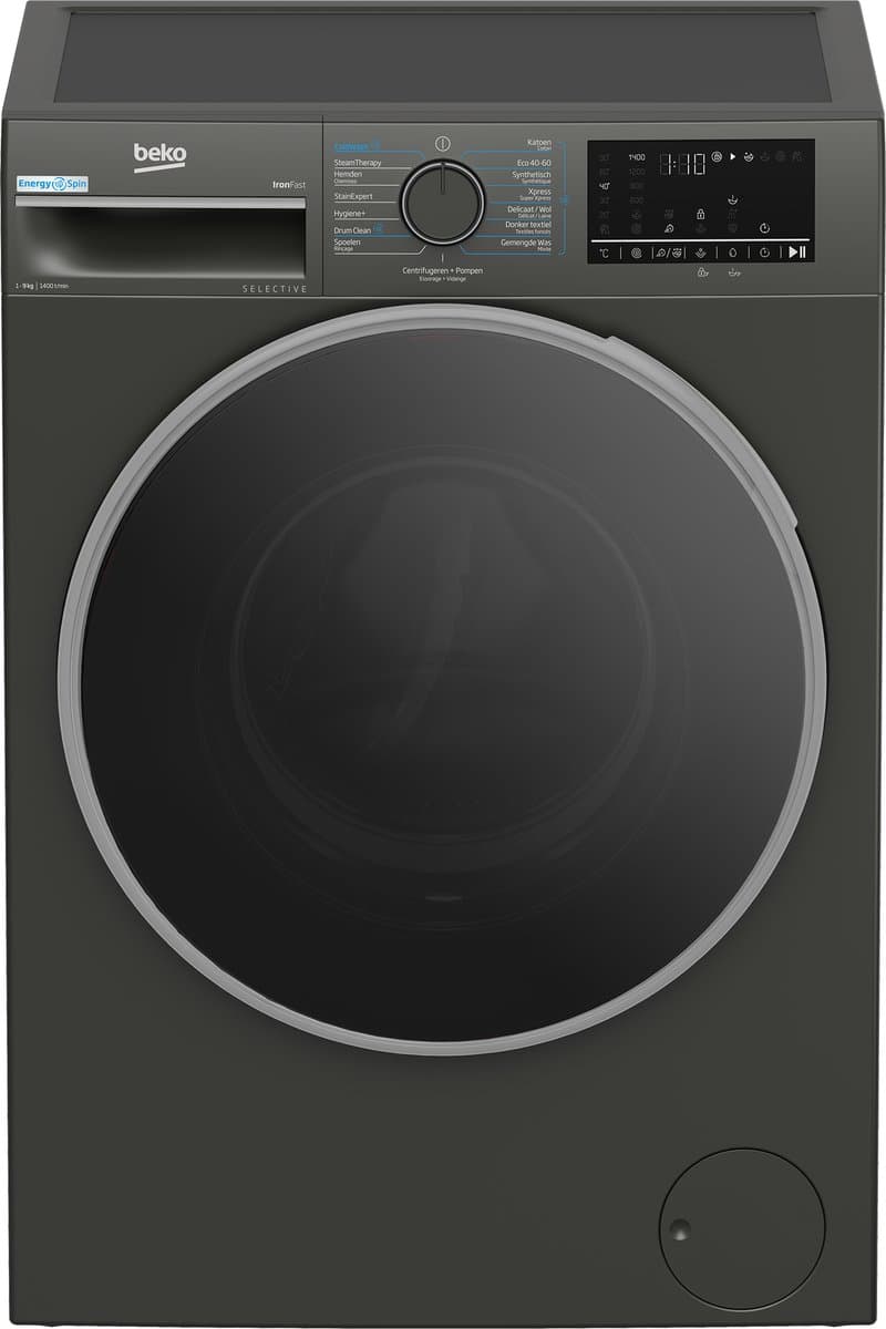 Beko B3WM49410M2 - Wasmachine - Vulgewicht 9kg — afbeelding 1