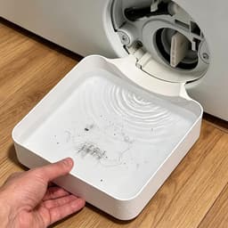 Lekbak Wasmachine - Afvoerbak voor wasmachine - Afvalwaterbak van de wasmachine - Afvalwateropvangbak - 16.5 × 17.5cm - Geschikt voor wasmachines - Universeel - Wit — thumbnail 4
