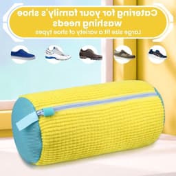 2 Stuks Waszakken voor Schoenen - Herbruikbare Waszakken voor Sneakers, Wasmachine, 360° Reiniging, Ideaal voor Wassen van Schoenen — thumbnail 3