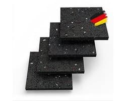 Trillingsdemper voor Wasmachine - Antislip Rubberpads 90x90 mm [4 Stuks] - Geschikt voor Diverse Toepassingen