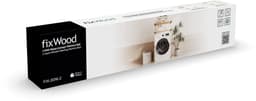 Fixwood 2-Laags Wasmachine Rek – Beige - Houten Opbergrek voor Wasmachine – Ruimtebesparend Badkamerrek 127 cm – Beukenlook – 33x66x127 cm — thumbnail 5