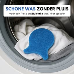 Boncy® Drogerballen 4 stuks Blauw - Droger Ballen Haarverwijderaar voor Wasdrogers & Wasmachine - Haarvanger Wasbollen - Anti Haar Droogballen - Wasdrogerballen - Wasballen Pluizenverwijderaar Huisdieren Wasmachine Pluis Wasbol — thumbnail 4