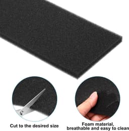 3 filtersets - filerpads - geschikt voor Miele wasdroger sponsfilterpads 6057930 9688381 - Wasmachine- & drogeronderhoud - zwart — thumbnail 4