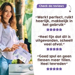 Proefpakket Wasstrips ECO 60 Wasbeurten in 3 Geuren Milieuvriendelijke Wasmiddeldoekjes Wasvellen Wasmiddel Voordeelverpakking incl. wasverzachter wasdoekje — thumbnail 4
