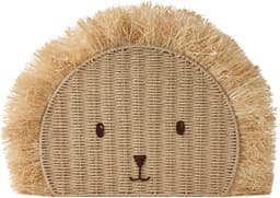 Vertbaudet Opbergmand leeuw van papierkoord en raffia — thumbnail 3