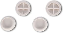 Set van 4 Antislip Wasmachine Dempers - Wit TPR Plastic - Trillingsreducerend en Vloerbeschermend - 6.5cm x 6.5cm x 2cm — thumbnail 4