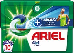 Ariel 4in1 Wasmiddel Pods Actieve Geurbestrijding 10 stuks — thumbnail 1