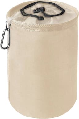 Grote Pennenbak met Lanyard en Karabijnhaak - Beige — thumbnail 1