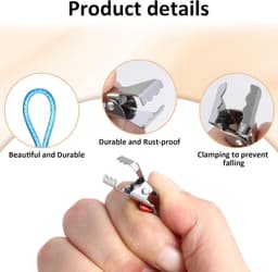 10 stuks metalen clips - theedoekclips - metalen hangende handdoekenclips - veelkleurige keukenhanddoekhangclips - voor thuis/ keuken/ badkamer/ kasten - Willekeurige kleur — thumbnail 5