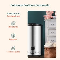 RFWR® Compacte 6 kg Draagbare Centrifuge Droger – Roestvrij Staal, 300 W, Stil en Ruimtebesparend — thumbnail 2
