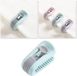 Dekbedclips - Dekbed Klemmen - Dekbed Clips - 18 STUKS - Knijpers - Laken - Deken - Groen — thumbnail 4