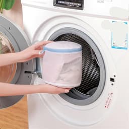 Waszak - Blauwe waszakken met rits - Opbergzakken van fijn gaas -Bescherm je Wasgoed en Wasmachine - Waszakken voor het wassen van bh's, ondergoed, sokken, babykleding, voor op reis en voor opslag - 6-delige set — thumbnail 4