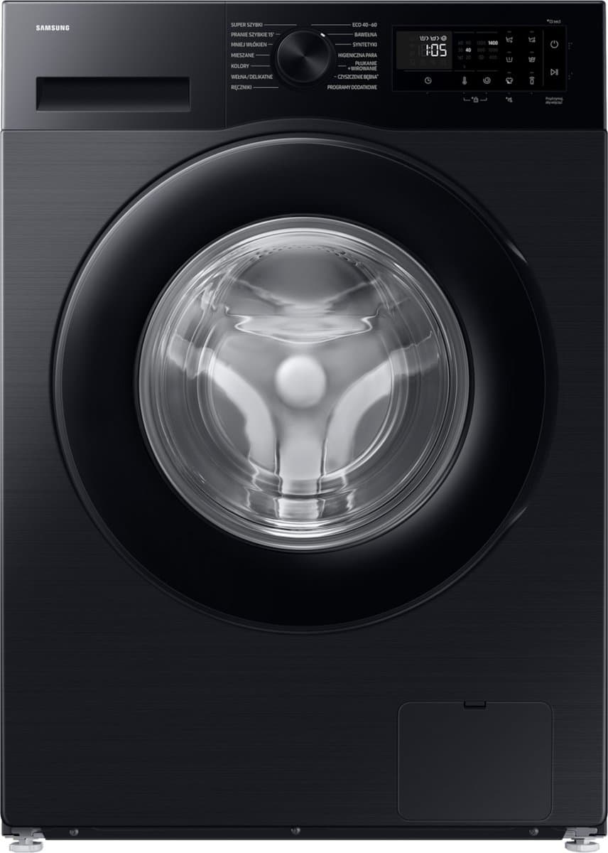Samsung WW90DG5G34AB voorlader 9 KG wasmachine met AI Ecobubble™ zwart — afbeelding 1