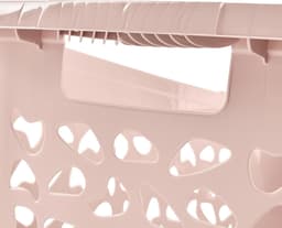 Wasmand 'Jost', breedte: 650 mm, Scandinavisch roze — thumbnail 3