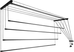 KADAX Wasdroger 5x140cm Zwart AV140-P5St — thumbnail 4