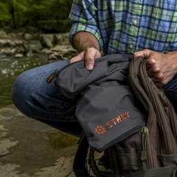 STNKY Pro edition Wasbare sport-, reis-, wastas XL - Grijs - 26 liter - Geurloos — thumbnail 4