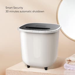 USB aangedreven draagbare mini wasmachine - enkele bak voor ondergoed - emmer wasmachine voor kamperen - reizen - appartement - slaapzaal — thumbnail 2