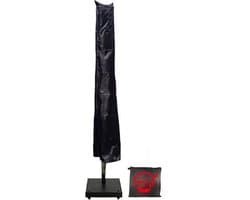 Redlabel Droogmolenhoes - 175x28x50 cm - met Rits, Stok en Trekkoord incl. Stopper- Zwarte Droogmolenhoes