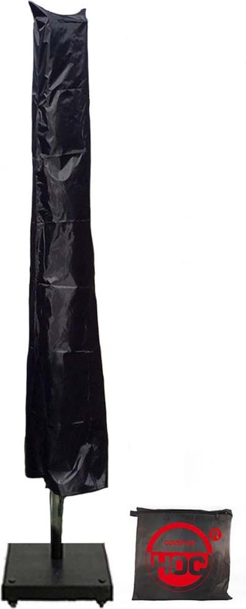 Redlabel Droogmolenhoes - 175x28x50 cm - met Rits, Stok en Trekkoord incl. Stopper- Zwarte Droogmolenhoes — afbeelding 1