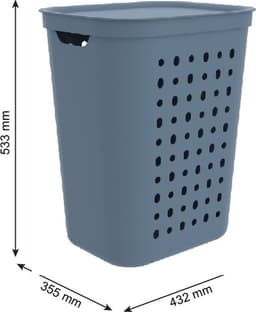 Rotho Jona Wasmand 55L Horizon Blauw — thumbnail 2