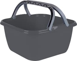 Bo-Camp - Afwasbak Camping - Vierkant - 13 Liter - Grijs — thumbnail 1