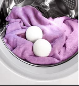 Drogerballen - droogballen - wasdrogerballen - wasdroger ballen - wasbol - wasbollen - wasballen - doseerballen - energiebesparende producten - energiebesparend - duurzaam cadeau - RWS wol - zero waste - wasverzachter - 6 stuks — thumbnail 5