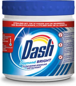 Dash - Vlekverwijderaar Diamond Bright Poeder-Wit - 6 x 500 gr - Voordeelverpakking — thumbnail 2