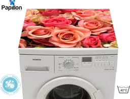 Papillon Wasmachine Beschermer - Antislip mat - 60x60 cm - Rozen — thumbnail 2