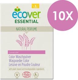 Ecover Waspoeder Color Lavendel & Eucalyptus - 10 x 1.2 kg (160 wasbeurten) — thumbnail 2