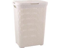 Curver Style Wasmand met deksel - 40L - Vintage/Gebroken wit — afbeelding 1