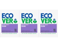 ECOVER Color Waspoeder Lavendel & Eucalyptus 3 x 16 wasbeurten - 3 x 1,2 Kg