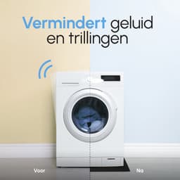 Bodo® Anti Trillingsmat Wasmachine en droger - 60x60x0.8cm — thumbnail 5
