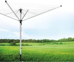 Leifheit droogmolen LinoLift 600 Quick Start incl. beschermhoes en bodumhuls - in hoogte verstelbaar - 60 m drooglengte - 6 wasmachineladingen — thumbnail 5